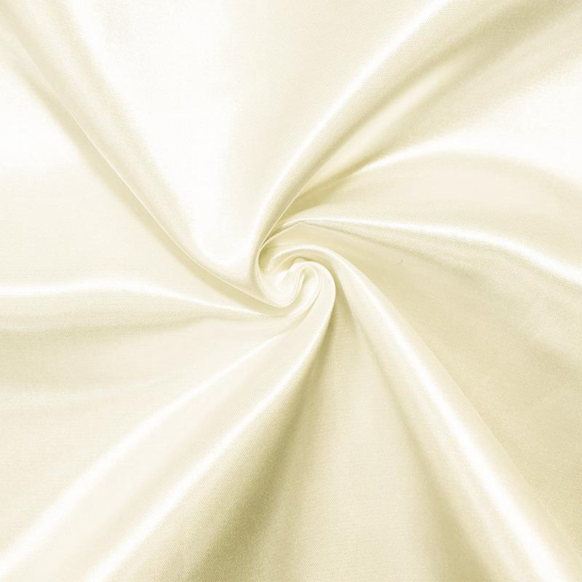 White Polyester Bridal Satin Woven Fabric