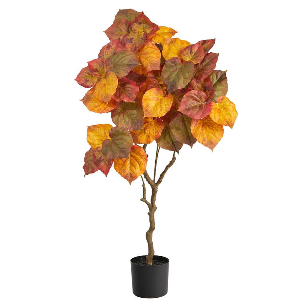 4 Autumn Umbrella Ficus Fall Artificial Tree