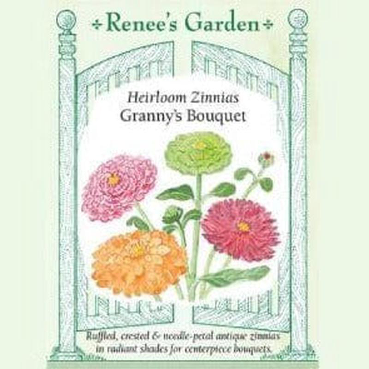 Zinnia Granny8217s Bouquet 8211 Renee8217s Garden