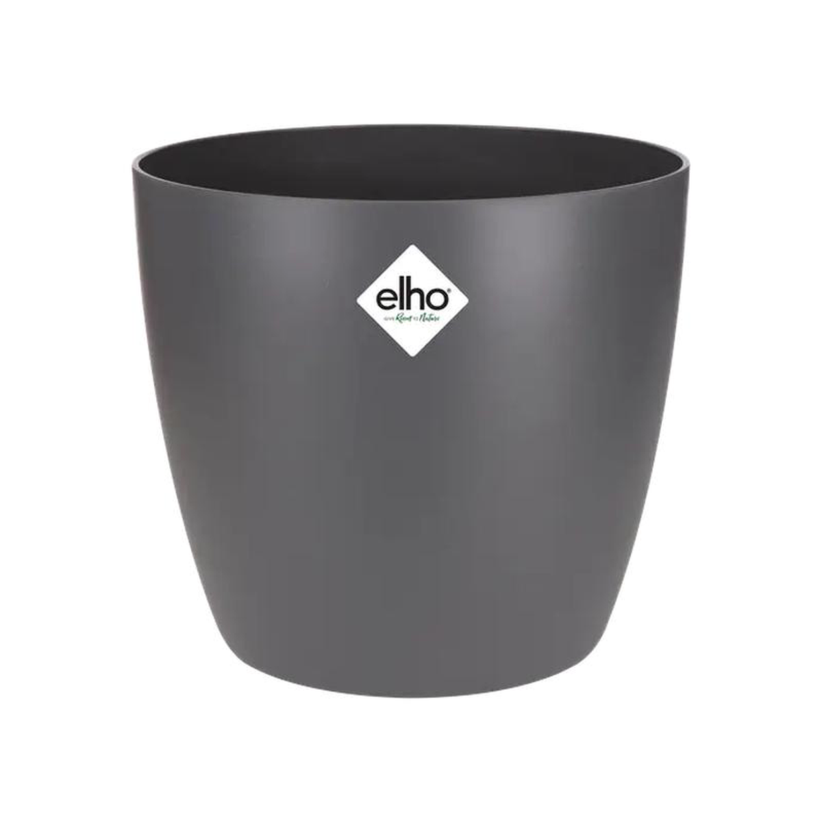 Brussels Round Pot Anthracite 25CM