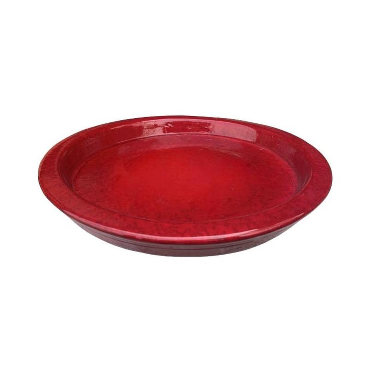 Decor Round Saucer 8211 Red 30CM