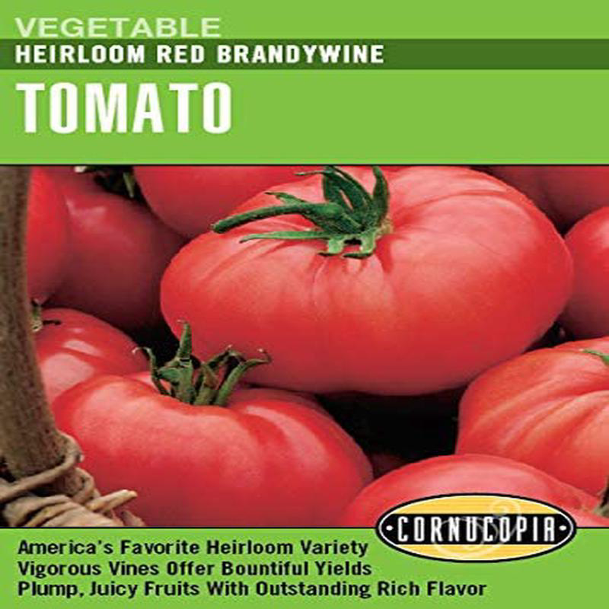 Tomato Red Brandywine 8211 Cornucopia Seeds