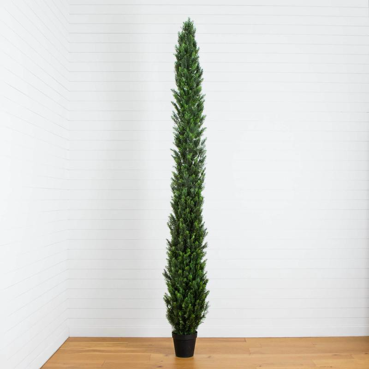 12-ft UV Resistant Artificial Cedar Pine Tree (IndoorOutdoor)