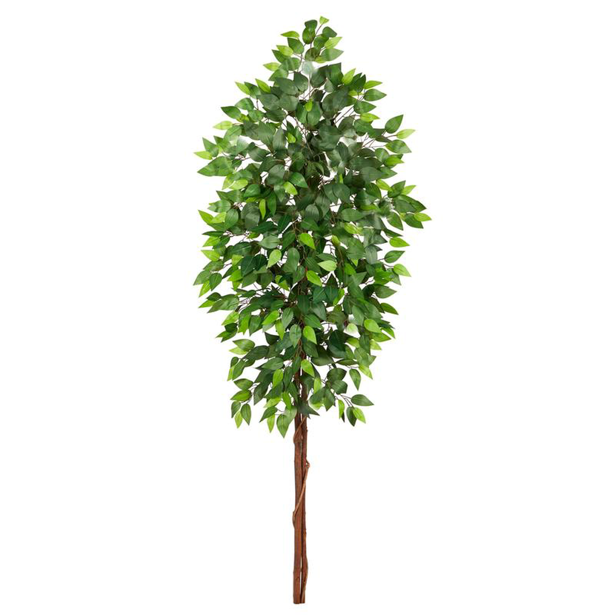 6 Artificial Double Trunk Ficus Tree (No Pot)