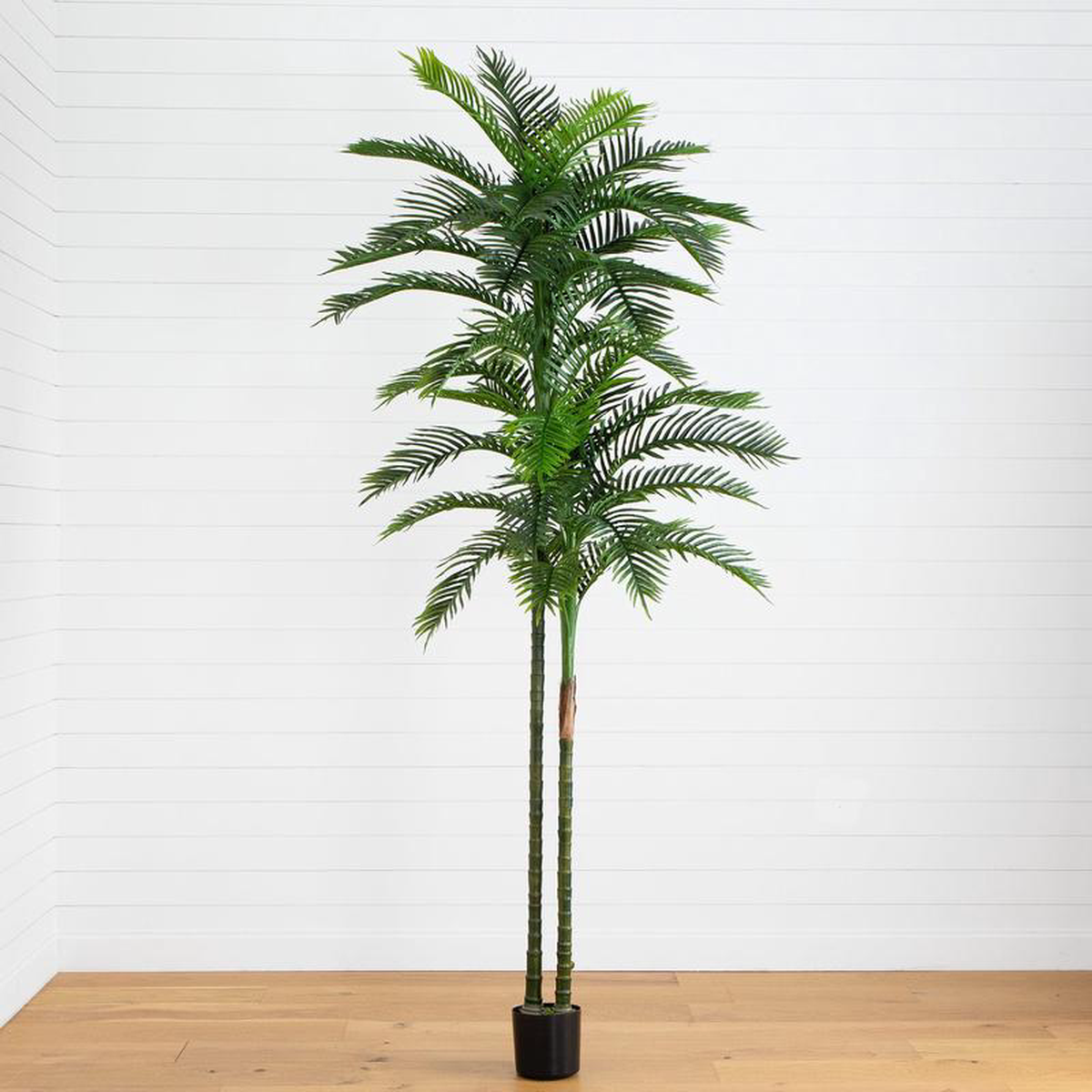 10 UV Resistant Artificial Double Robellini Palm Tree (IndoorOutdoor)