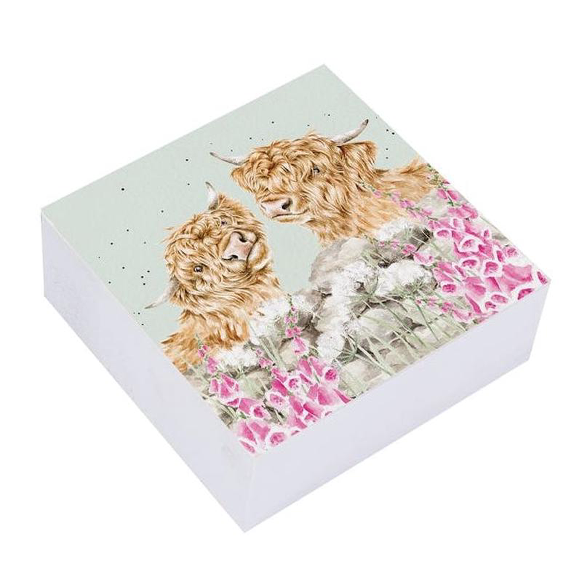 Wrendale 8217Just for Moo8217 Highland Cow Sticky Notes
