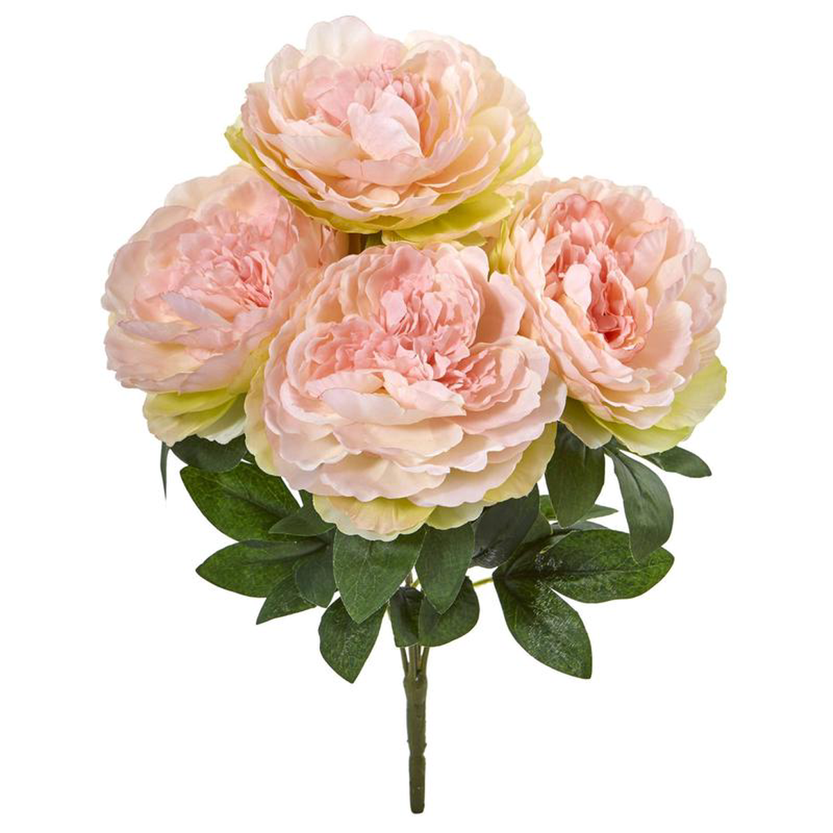 17 Peony Artificial Flower Bouquet (Set of 6)