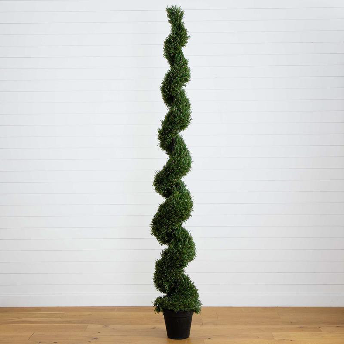 98217 UV Resistant Artificial Rosemary Spiral Topiary Tree (IndoorOutdoor)