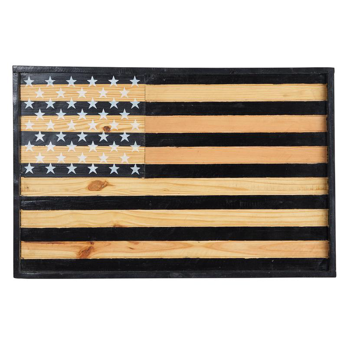 36 American Wood Flag Wall Decor