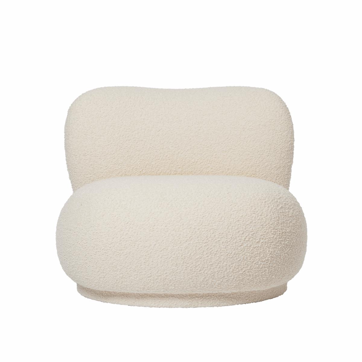 Rico Piccolo Lounge Chair - Nordic Boucl - Off-White