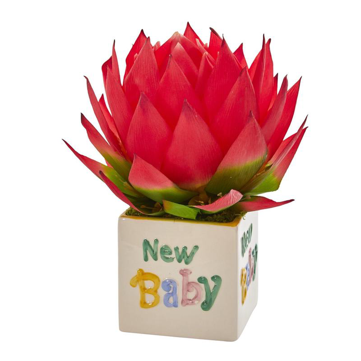 12 Musella Artificial Arrangement in New Baby Vase
