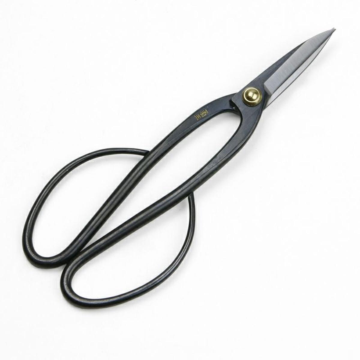 KIKUO Bonsai Scissors Carbon Steel with Long Handle 210mm