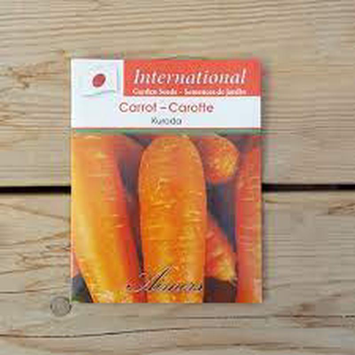 Aimers International Carrot Kuroda Seed Packet