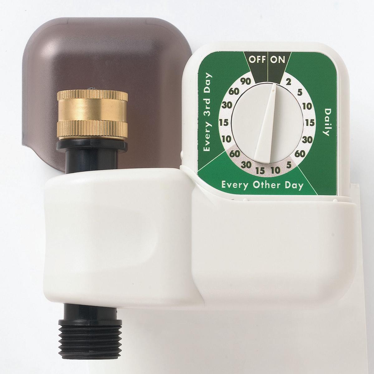 1-Outlet Automatic Single-Dial Hose Faucet Timer