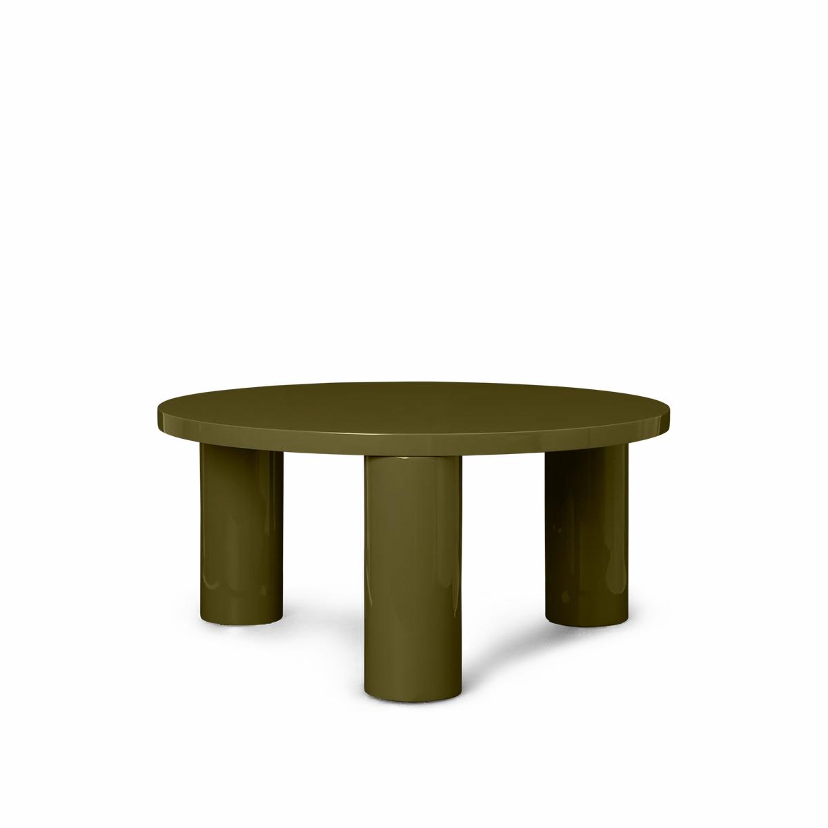 Post Coffee Table - Small - Olive