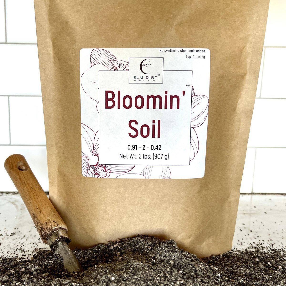 Bloomin' Soil  Organic Nutrient Mix for Bigger, Longer Blooms