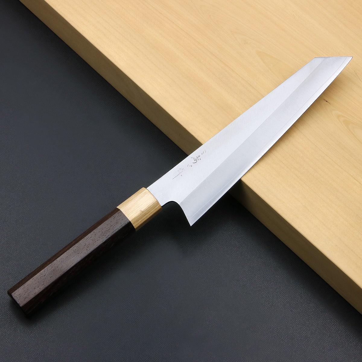 "MISUZU" Gyuto VG10 TRADITIONAL BLADE x ROSEWOOD-HANDLE, Octagonal handle, 210mm