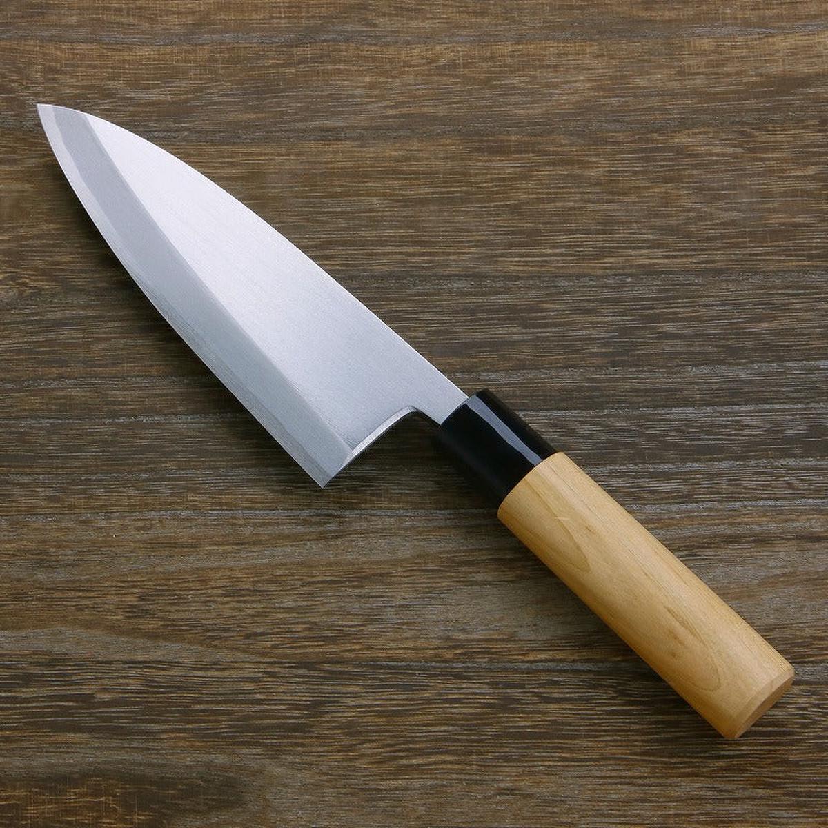 Deba (Butcher Knife) Shirogami, 150mm For Left Hander Lefty Southpaw