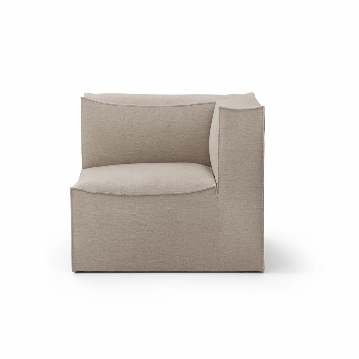 Catena Sofa Armrest Right S401 - Cotton Linen - Natural