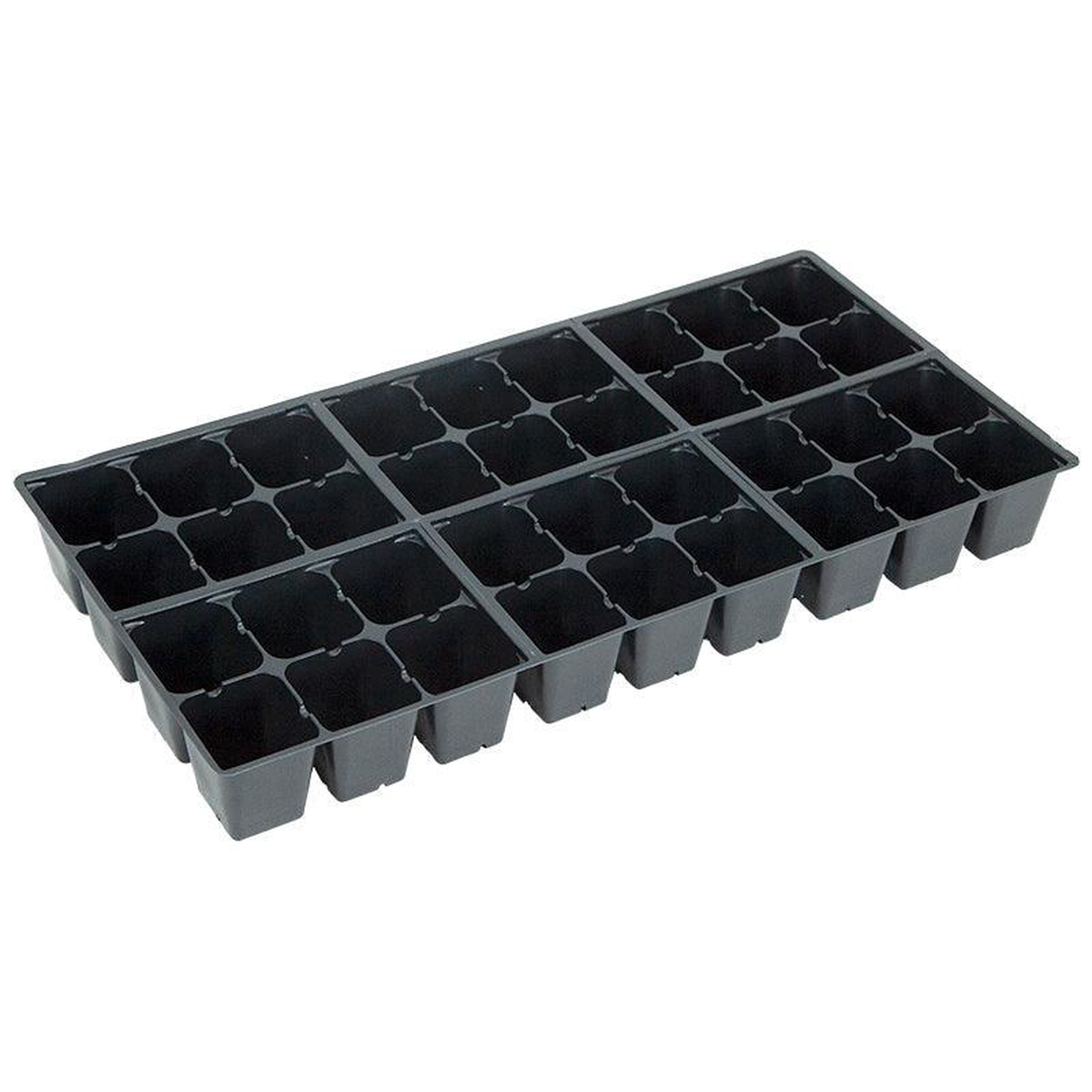 Jumbo 6-Pack Planting Containers for 1020 Tray  Recycled (Sheet of 6)