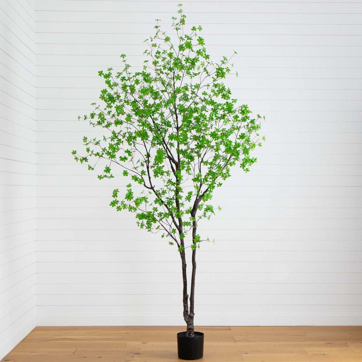 10-ft Artificial Minimalist Enkianthus Tree