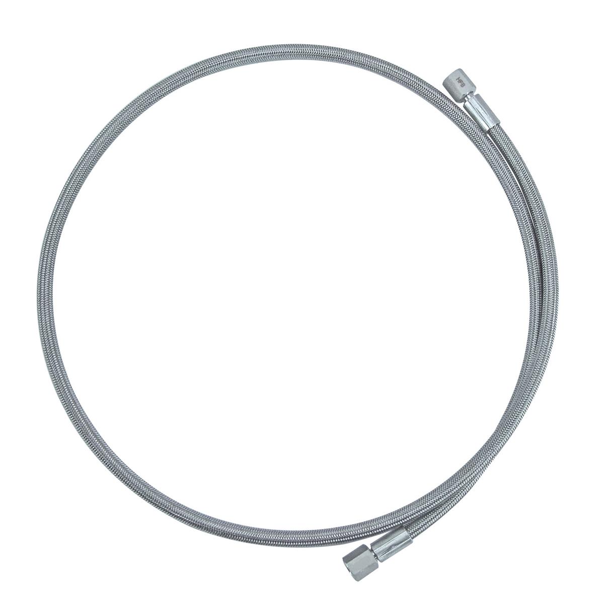 1/4'' Female JIC Stainless Braided Hoses, w/ PTFE Liner, - 300PSI