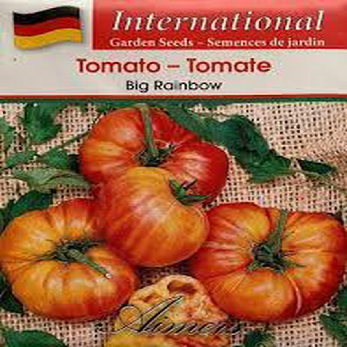 Aimers International Tomato Big Rainbow Seed Packets