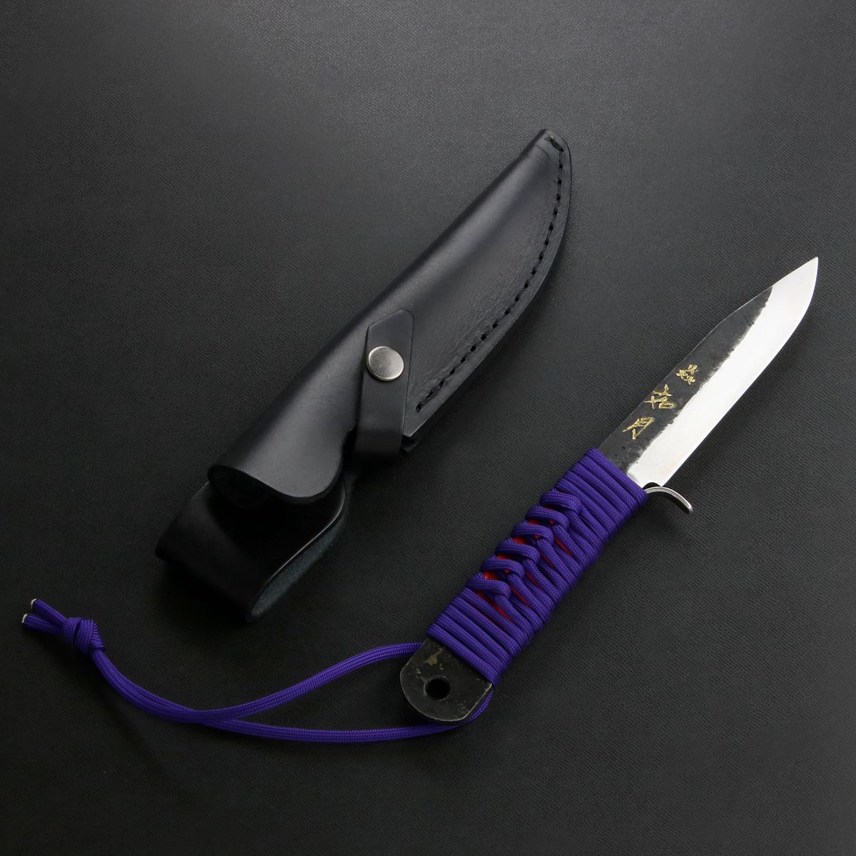 'KISARAGI' Japanese Hunting Knife Aogami Steel no.2, 120mm~165mm Outdoor Knife